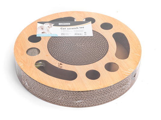 Juguete inteligente  rascador para gatos 2 en 1